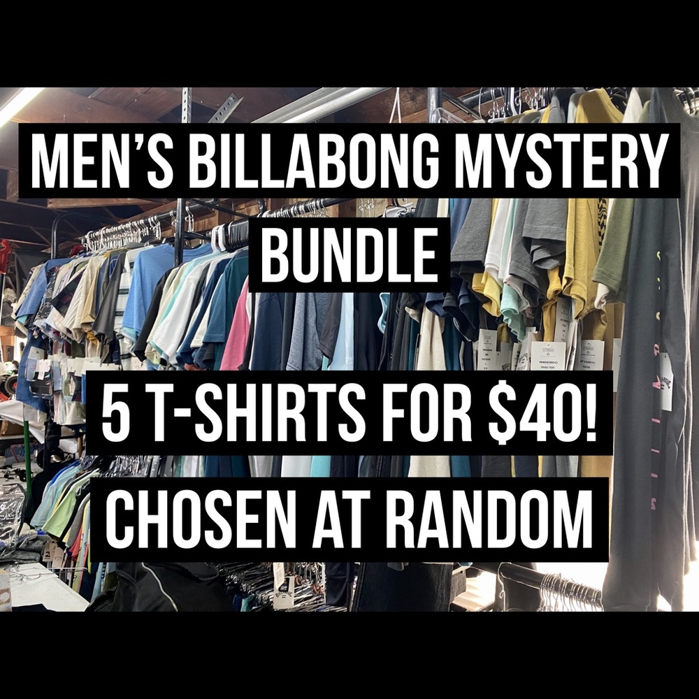 COPY - COPY - Billabong Men’s 5 Tshirt mystery pa…